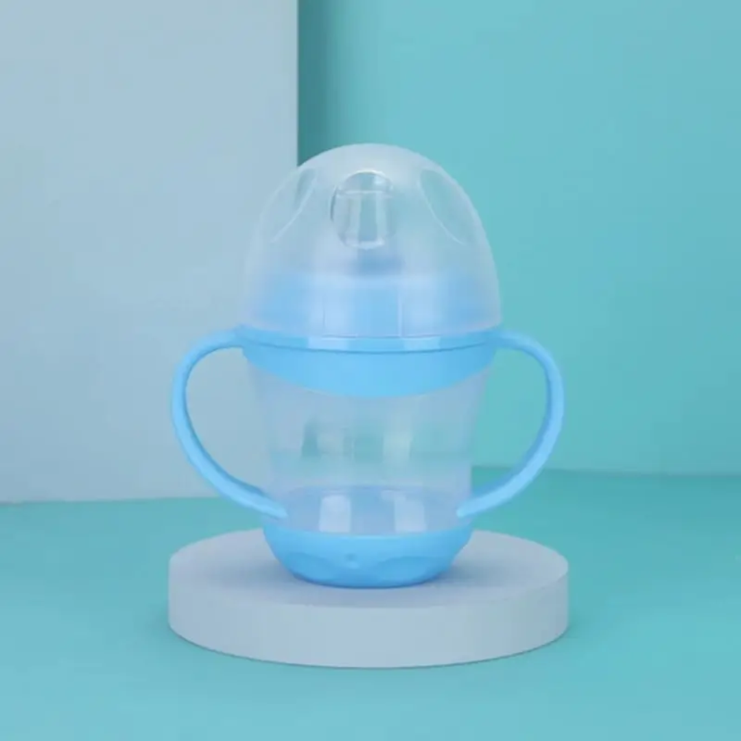 250ml Silicone Nipple Kids Water Bottle Mum Pot